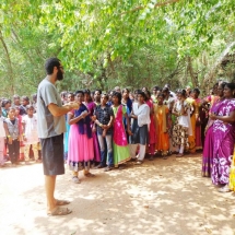 SATHANA ORGANIC FORSET VISIT PHOTOS