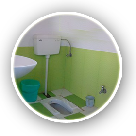 Individual toilet facility in each and every home
